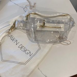 Clear cross body or Fanny pack